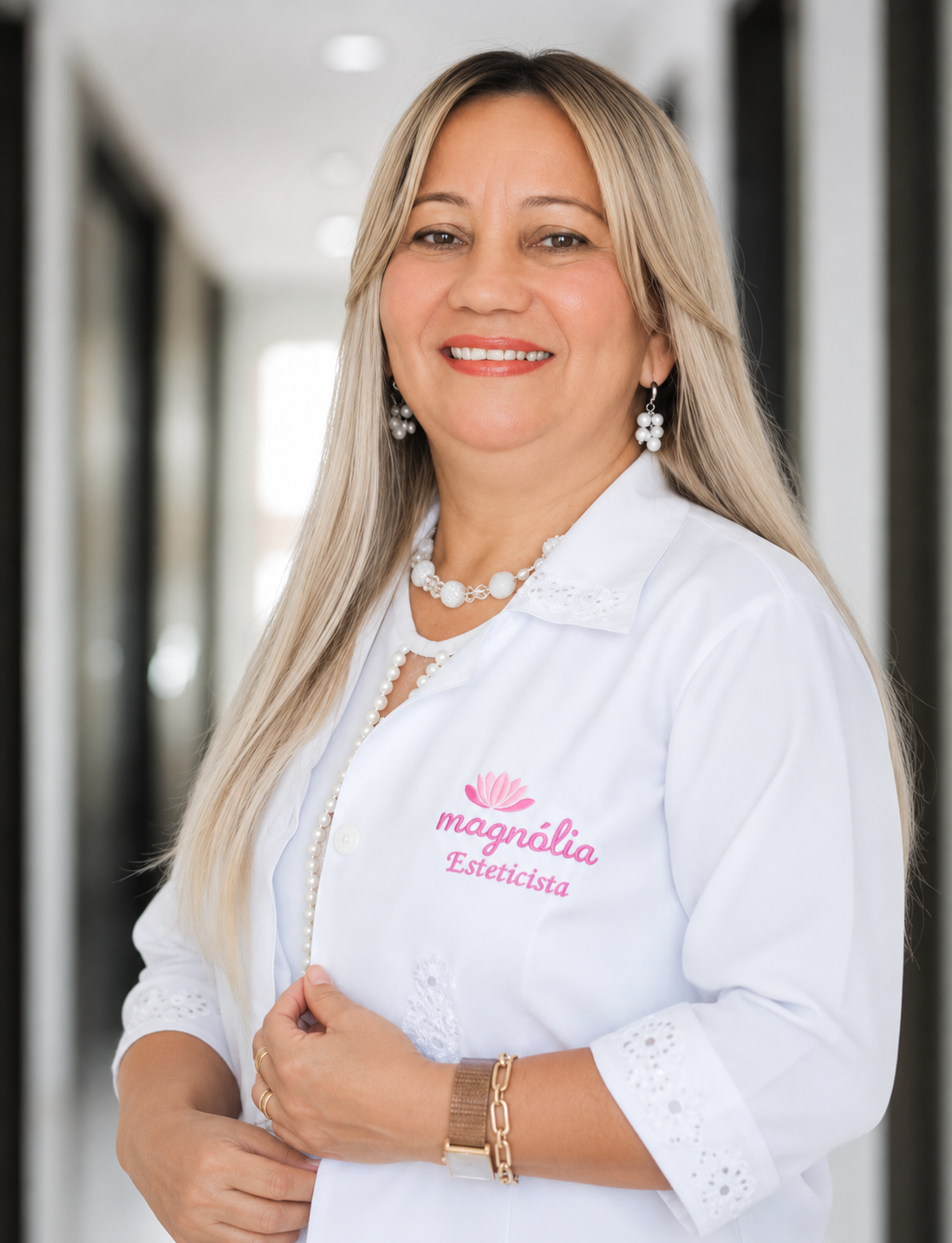 Magnólia, CEO do Centro de Estética Magnólia